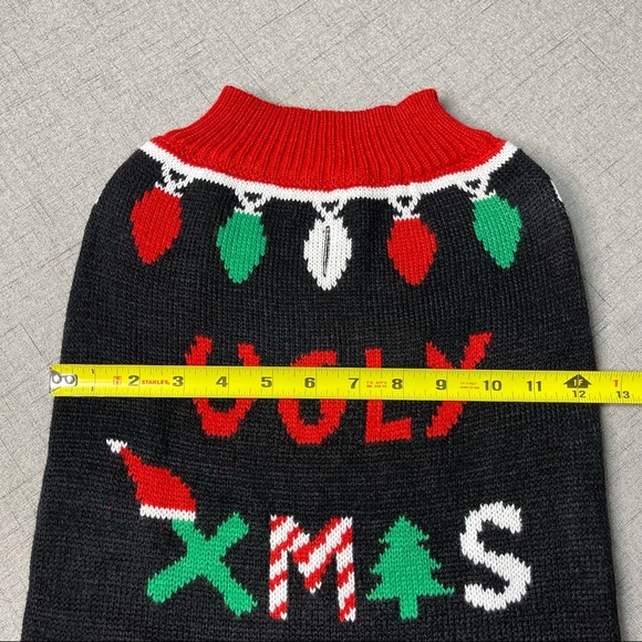 Dog Ugly Christmas Holiday Sweater Pet Clothes Nwt - Picture 5 of 7